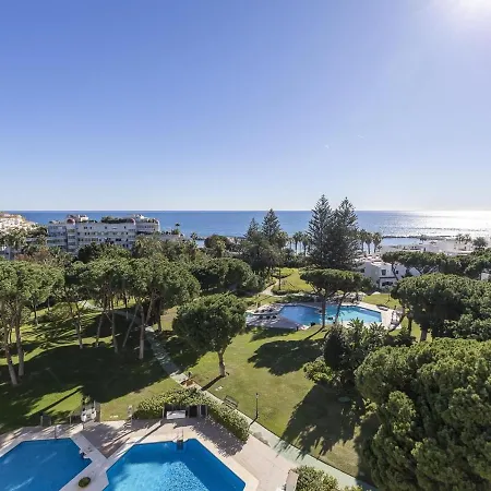 Vista Piscina Y Gran Terraza Ref Cadiz 111 公寓 马尔韦利亚